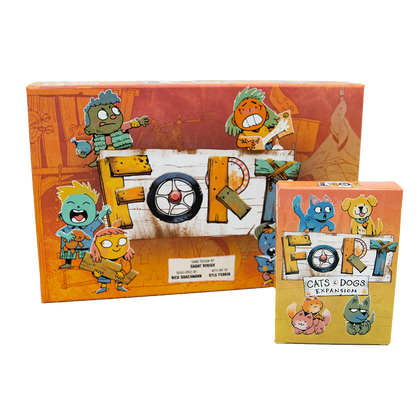 Fort base box and the Cats & Dogs Expansion