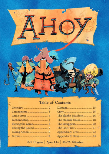 Link to the rulebook for Ahoy