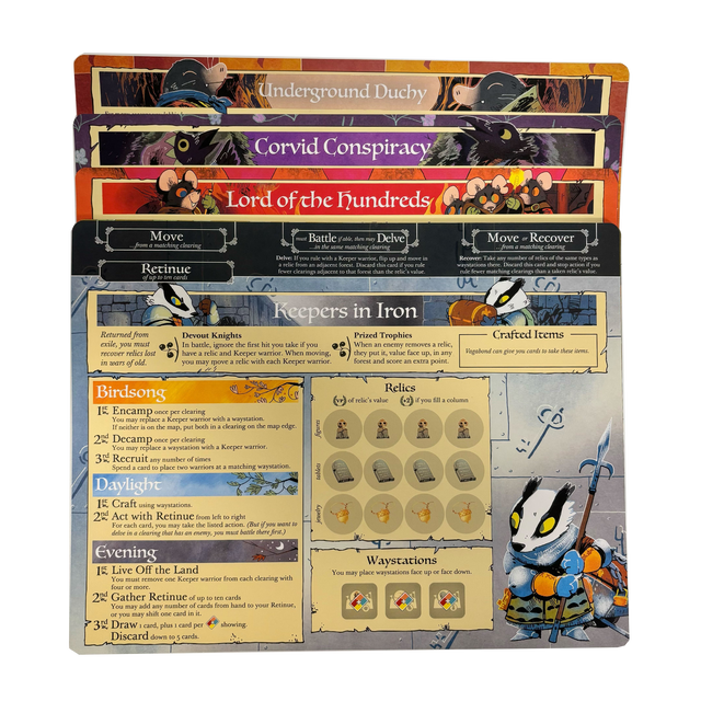Root Cardstock Faction Board Pack