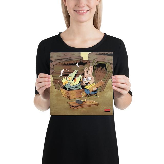 Root Coffin Makers Art Print
