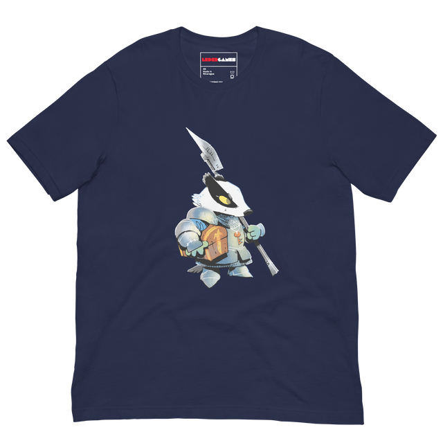 Keepers Badger on Navy T-shirt