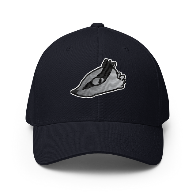 Keepers in Iron VP on Navy baseball cap