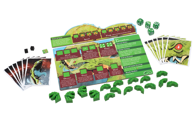 Leviathan player board and components