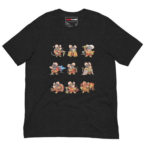 Lord of the Hundreds Mood Tee on Dark Grey Heather
