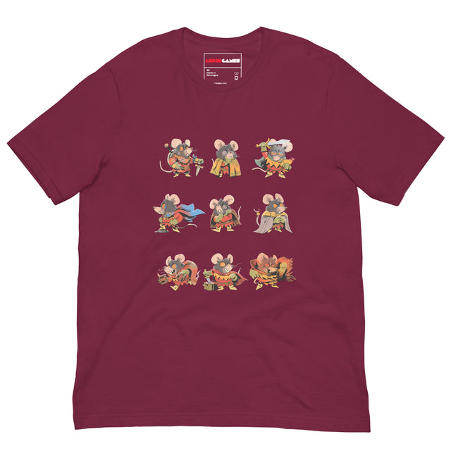 Lord of the Hundreds Mood Tee on Maroon