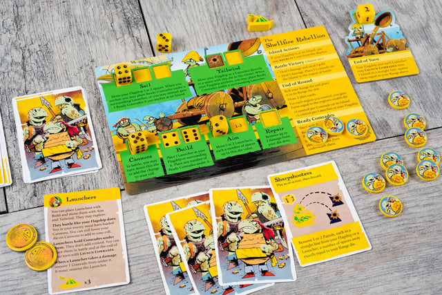 Ahoy Shellfire Brigade components