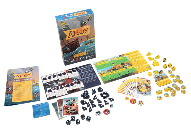 Ahoy Rivals and Renegades box and components