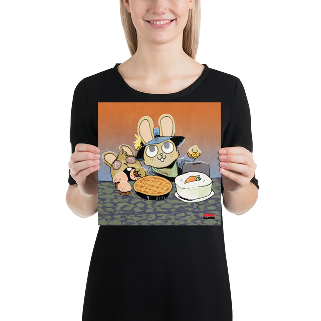 Root Bake Sale Art Print