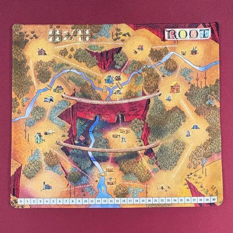 The gorge side of the play mat