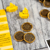 Photo close up of deluxe coins