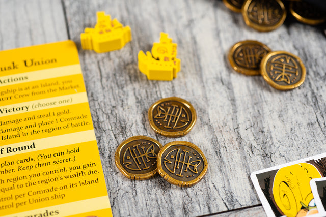 Photo close up of deluxe coins