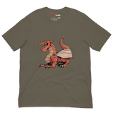Army green t-shirt with the red dragon from Vast TCC
