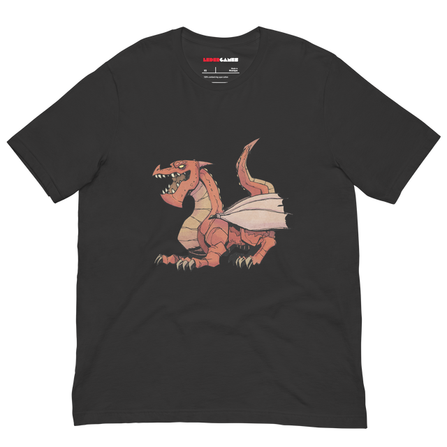 Dark Grey t-shirt with the red dragon from Vast TCC