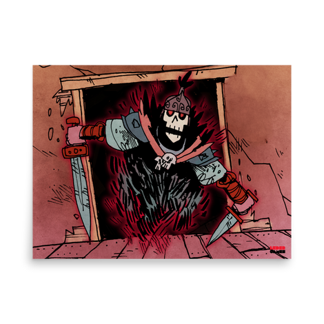 Vast: The Haunted Hallways Drift Art Print