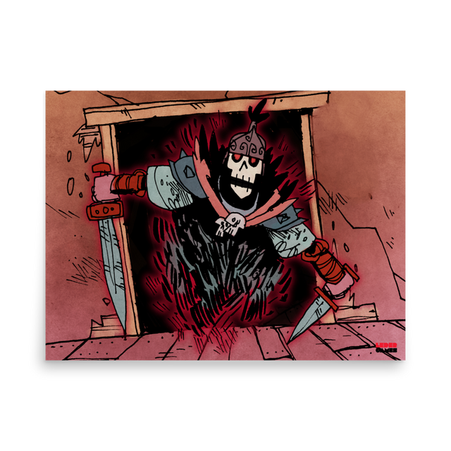 Vast: The Haunted Hallways Drift Art Print