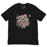 Black t-shirt with the skeleton crew from Vast TMM