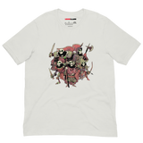 White t-shirt with the skeleton crew from Vast TMM