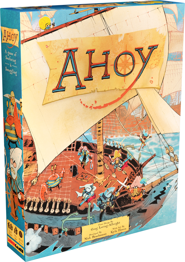 The Ahoy game box