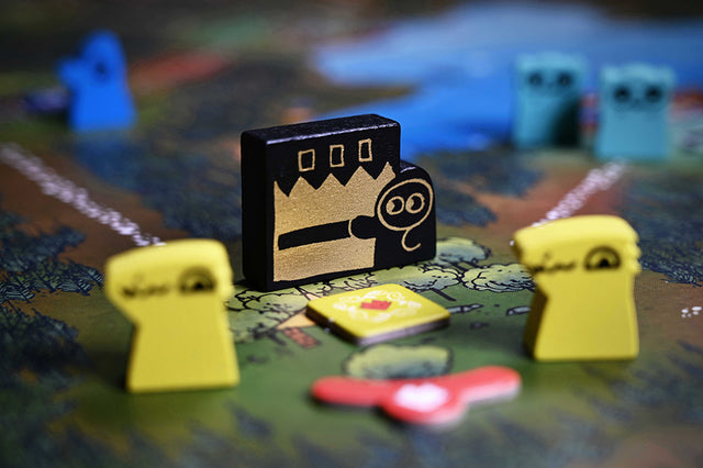 The Black Market landmark in-play on the lake map.