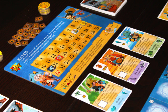 The victory tracker and market card example for Ahoy